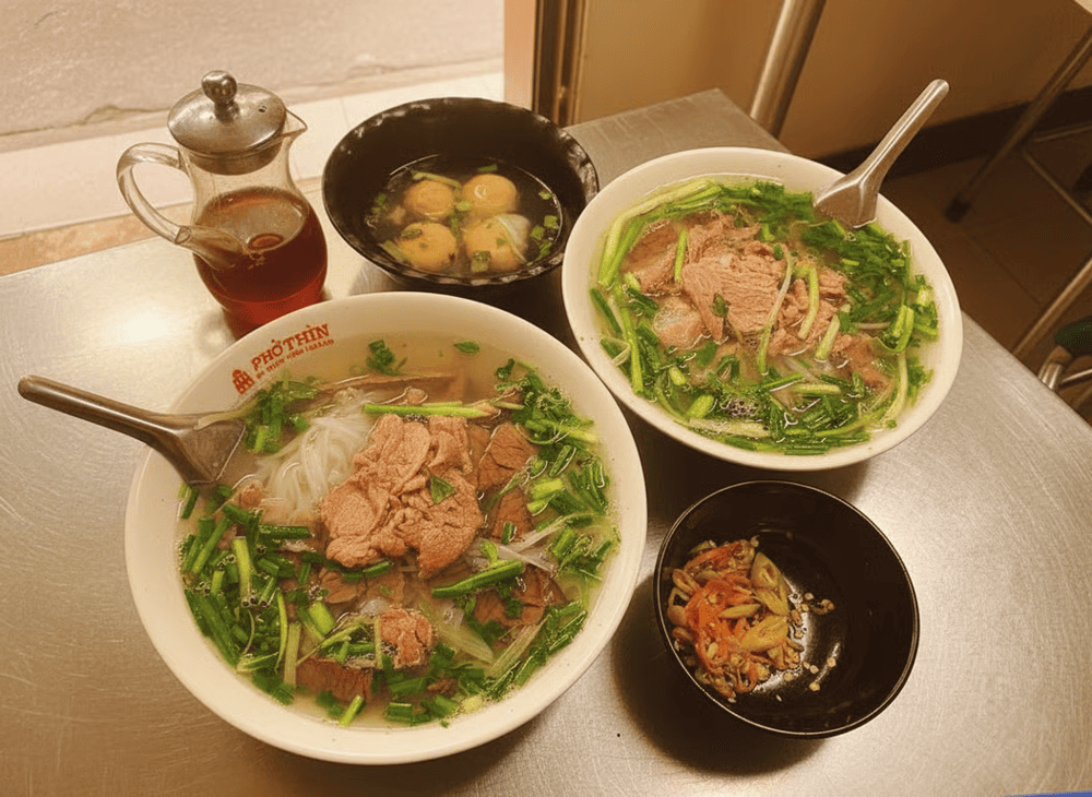 Pho Thin Bo Ho is a must-visit for anyone wanting to taste old Hanoi